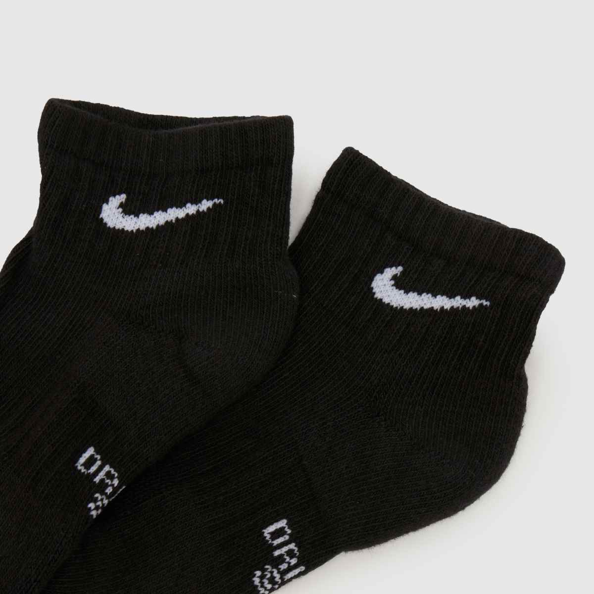 Nike Schwarz-weiß Kids Ankle Socks 6 Pack Nike Kids Ankle Socks 6 Pack 4
