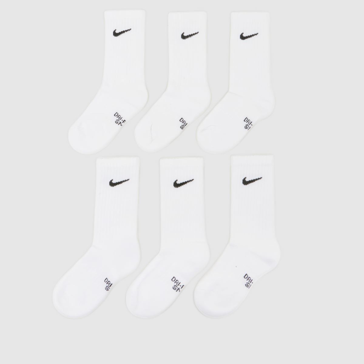 Nike Kids Crew Socks 6 Pack 