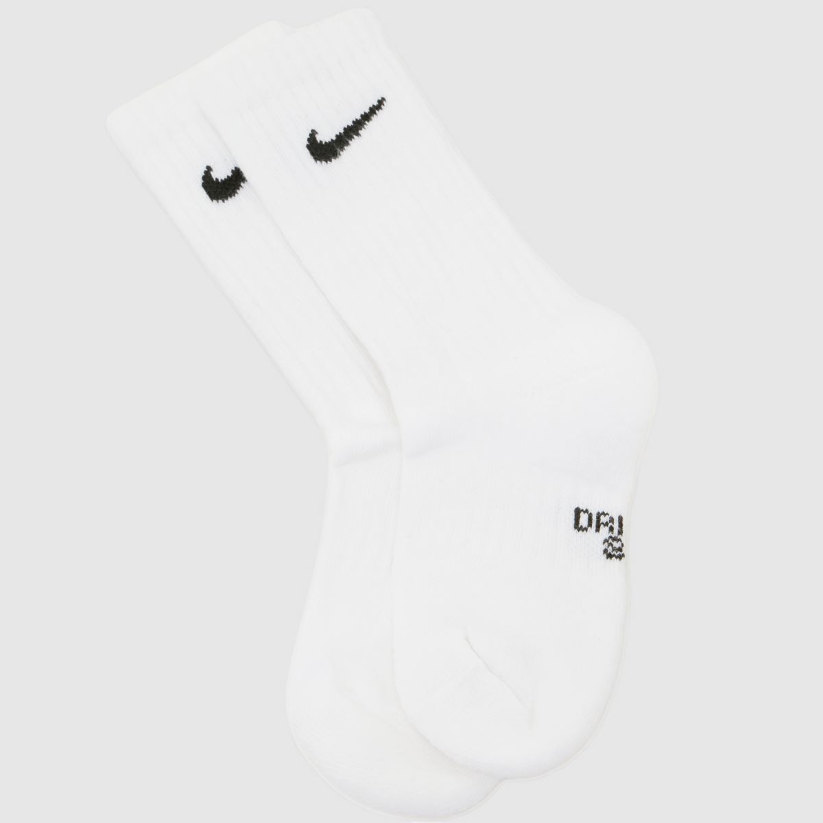 Nike Kids Crew Socks 6 Pack in White & Black Nike Kids Crew Socks 6 Pack 1