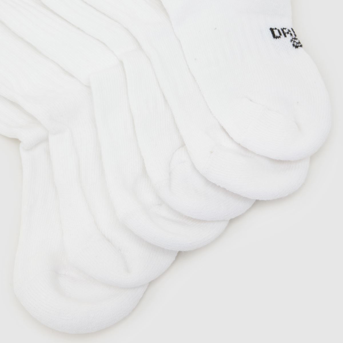Nike Kids Crew Socks 6 Pack in White & Black Nike Kids Crew Socks 6 Pack 7