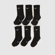 Nike Kids Crew Socks 6 Pack,1 of 4