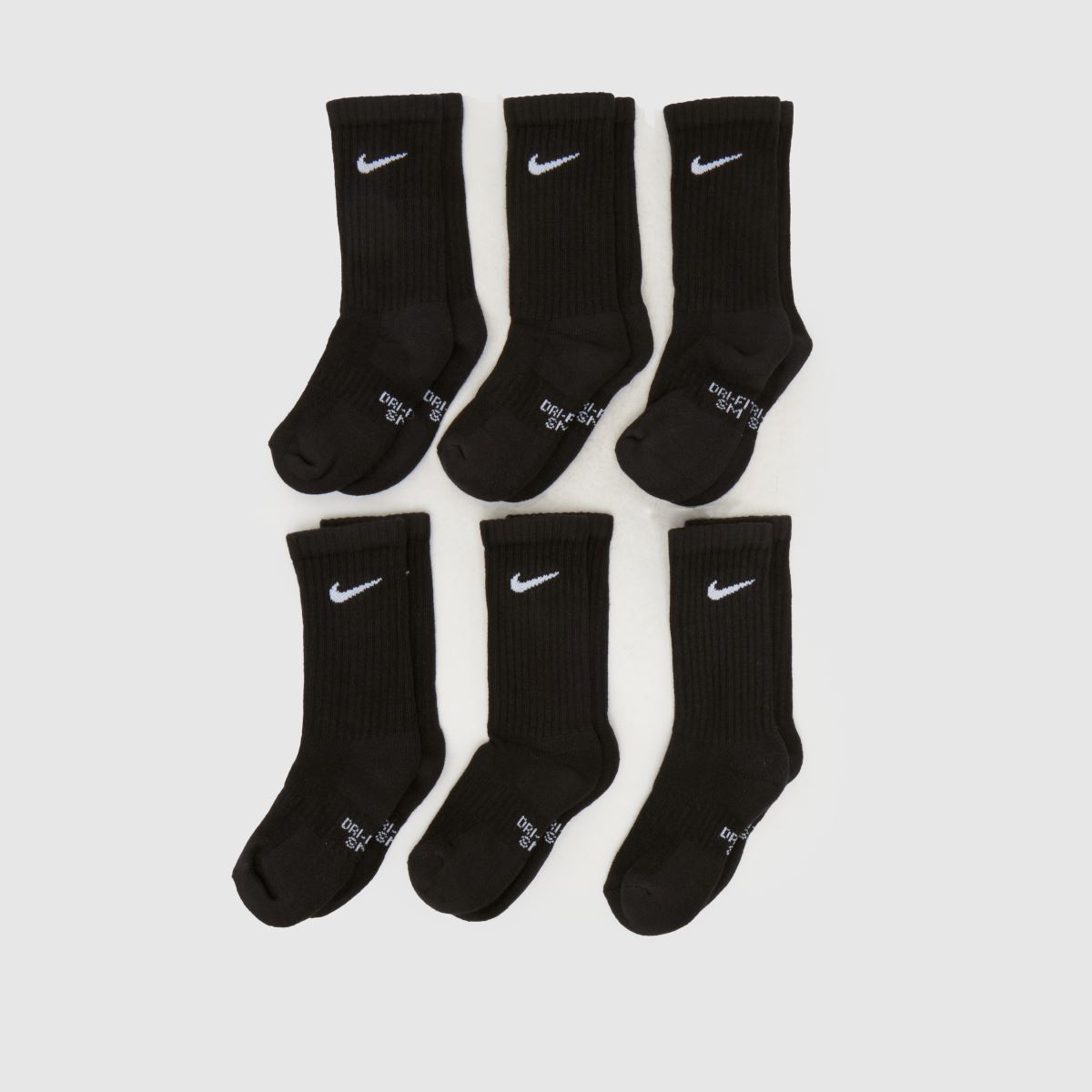 Nike Kids Crew Socks 6 Pack 