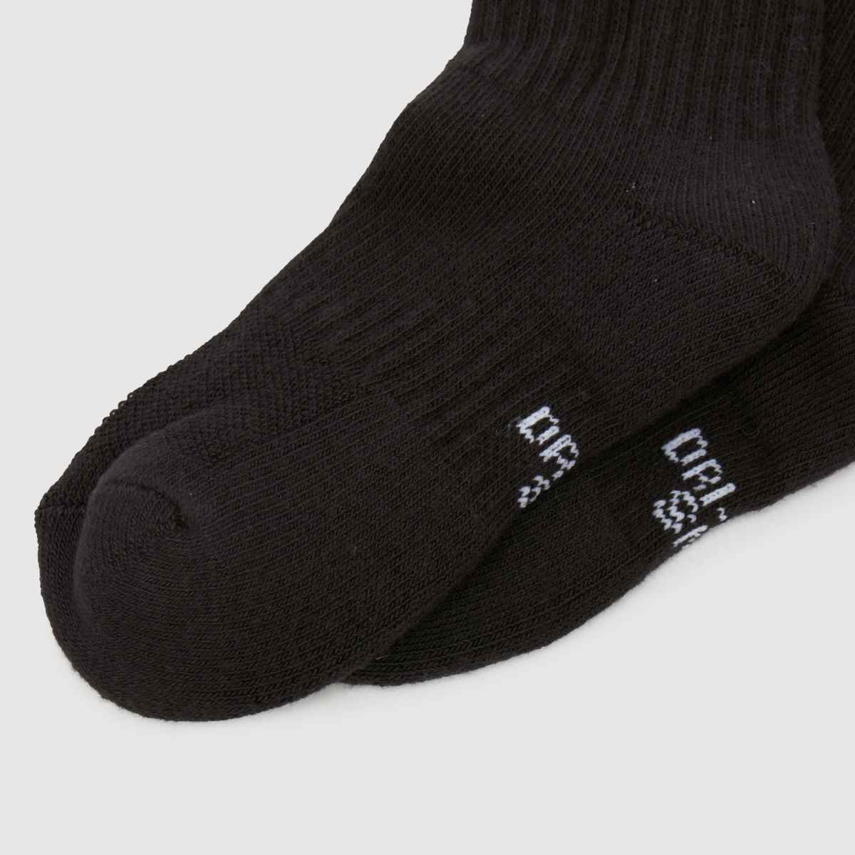 Nike Kids Crew Socks 6 Pack in Black & White Nike Kids Crew Socks 6 Pack 7