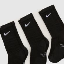 Nike Kids Crew Socks 3 Pack,2 of 4