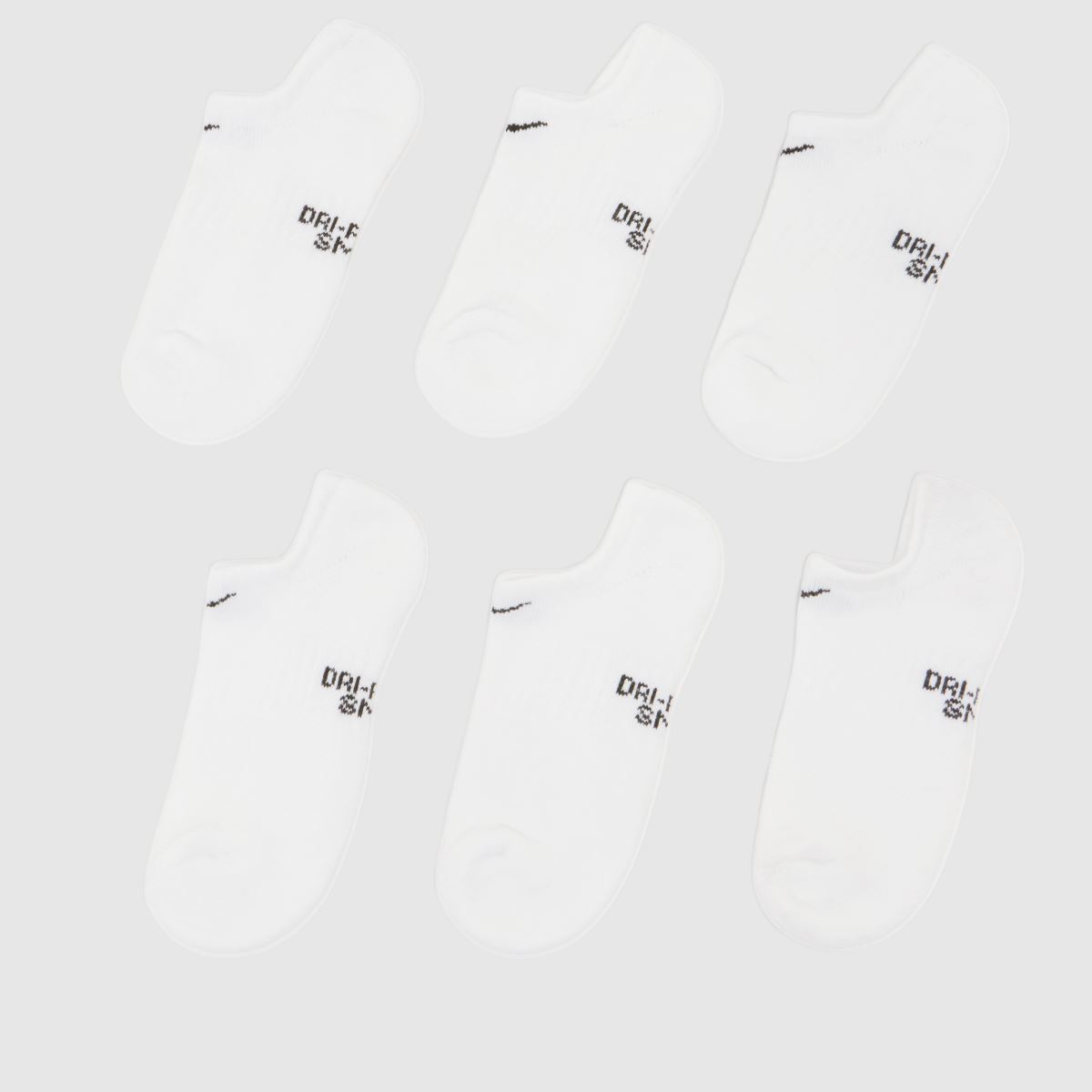 Nike Kids No-Show Socks 6 Pack 