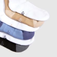 Nike Kids Cushion Crew Sock 6PK in Beige Multi Nike Kids Cushion Crew Sock 6PK,4 of 4