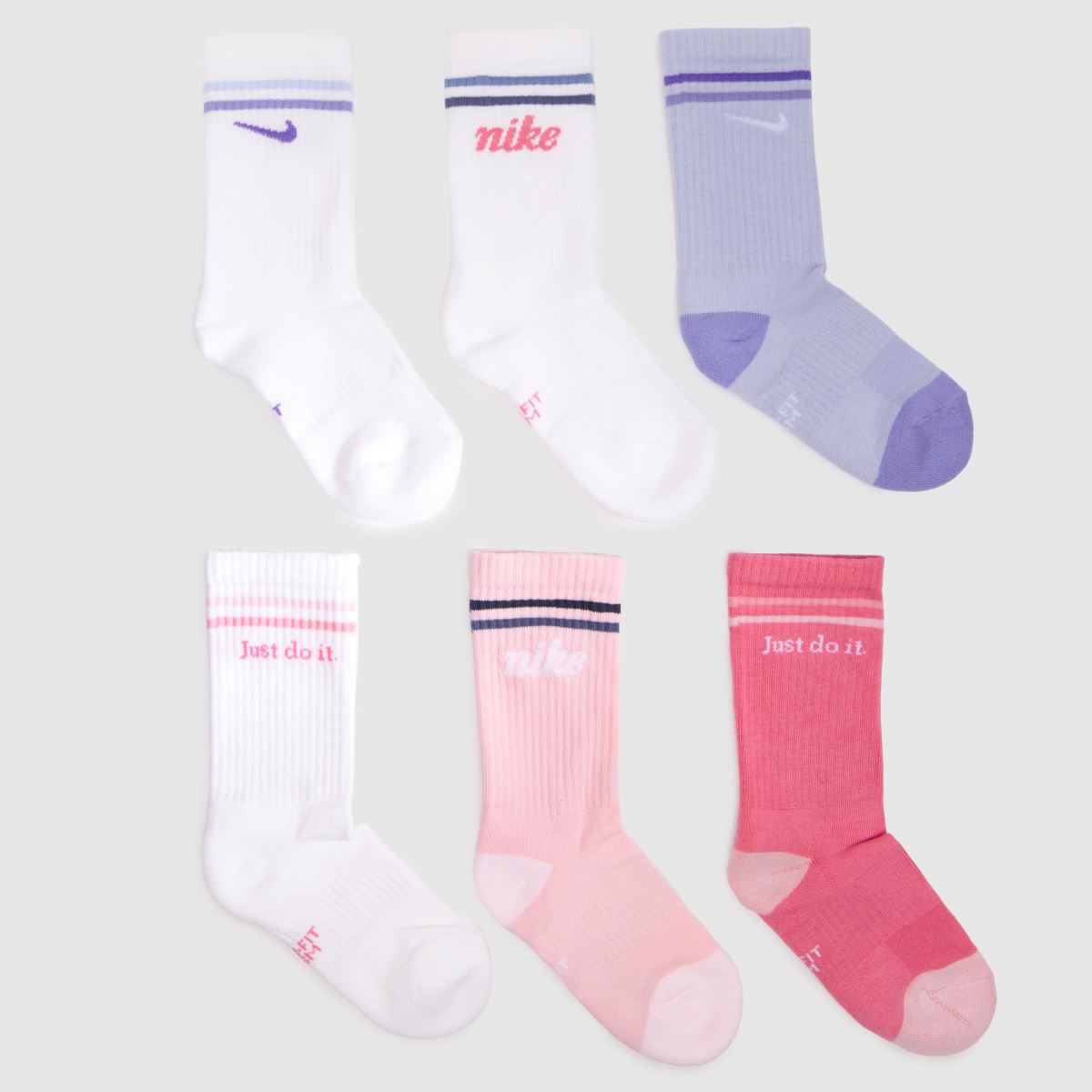 Nike Kids Cushion Crew Sock 6 Pack 