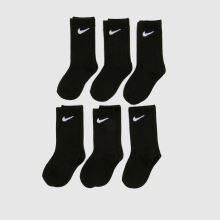 Nike Kids Basic Crew Socks 6 Pack,1 of 4