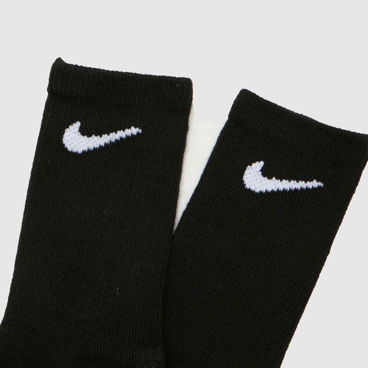 Nike Kids Basic Crew Socks 6 Pack in Black Nike Kids Basic Crew Socks 6 Pack 4
