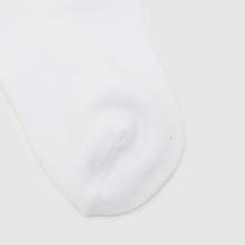 Nike Kids Infant Ankle Socks 6 PK in White Nike Kids Infant Ankle Socks 6 PK,3 of 4