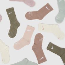Nike Kids Basic Crew Socks 6 Pack,3 of 4