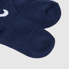 Nike Kids Lettuce Ankle Sock 6PK in Blue Multi Nike Kids Lettuce Ankle Sock 6PK,4 of 4
