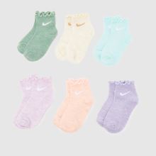 Nike Kids Lettuce Ankle Sock 6PK,1 of 4