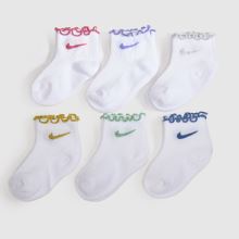 Nike Infant Lettuce Metallic Socks,1 of 4