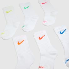 Nike Kids Crew Multi Logo Socks 6pk Nike Kids Crew Multi Logo Socks 6PK,2 von 4