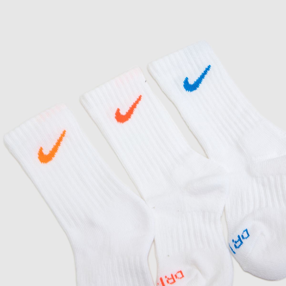 Nike Kids Crew Multi Logo Socks 6pk Nike Kids Crew Multi Logo Socks 6PK 4