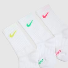 Nike Kids Crew Multi Logo Socks 6pk Nike Kids Crew Multi Logo Socks 6PK,4 von 4