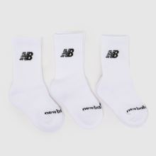 New Balance Kids Crew Socks 3 Pack,1 of 4