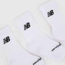 New Balance Kids Crew Socks 3 Pack,2 of 4