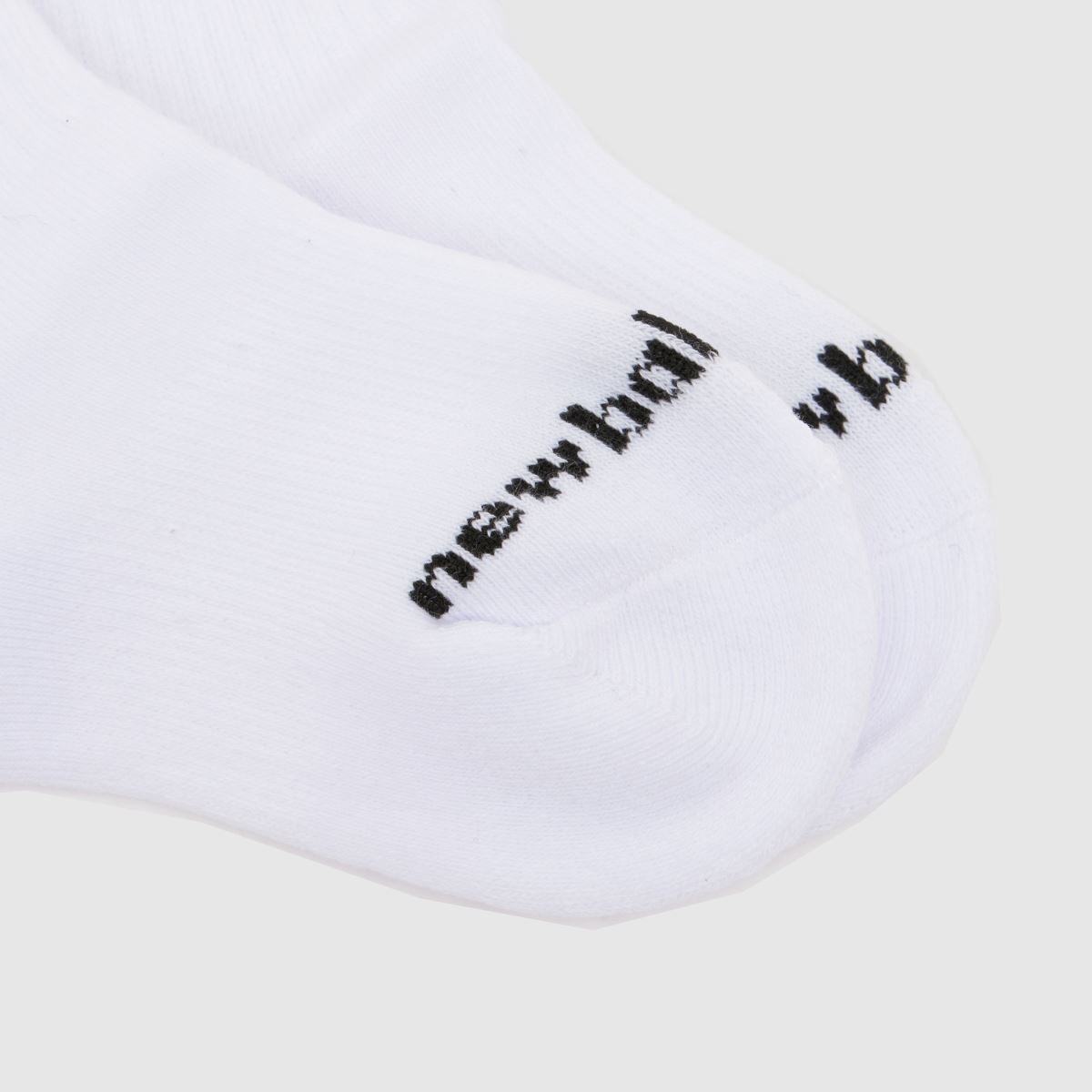 New Balance Kids Crew Socks 3 Pack in White Multi New Balance Kids Crew Socks 3 Pack 7
