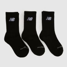 New Balance Kids Crew Socks 3 Pack,1 of 4