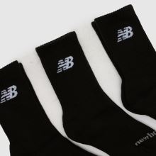 New Balance Kids Crew Socks 3 Pack,2 of 4