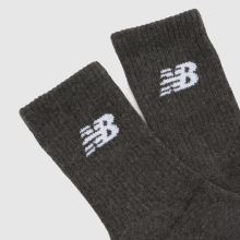 New Balance Kids Crew Socks 3 Pack,3 of 4