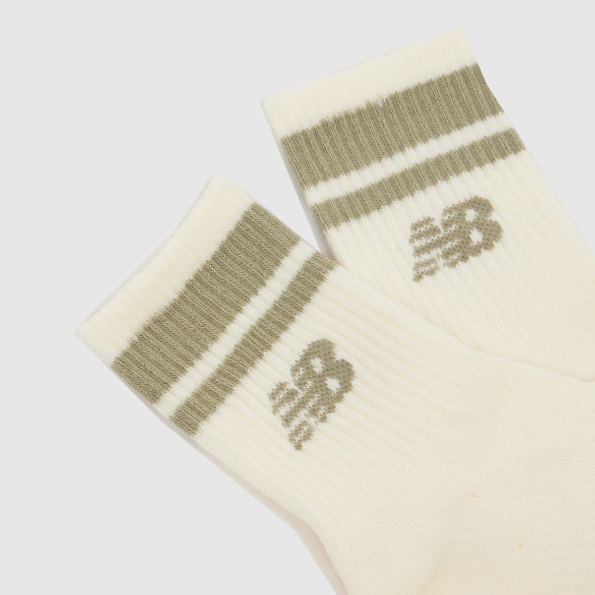 Off-White Multi New Balance Kids Mid Crew Socks 3 Pack Socks | schuh