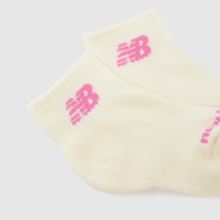 New Balance Kids Ankle Knit Logo Socks 3PK,3 of 4