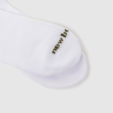 New Balance Kids Mid Calf Socks 6PK in White Multi New Balance Kids Mid Calf Socks 6PK,4 of 4