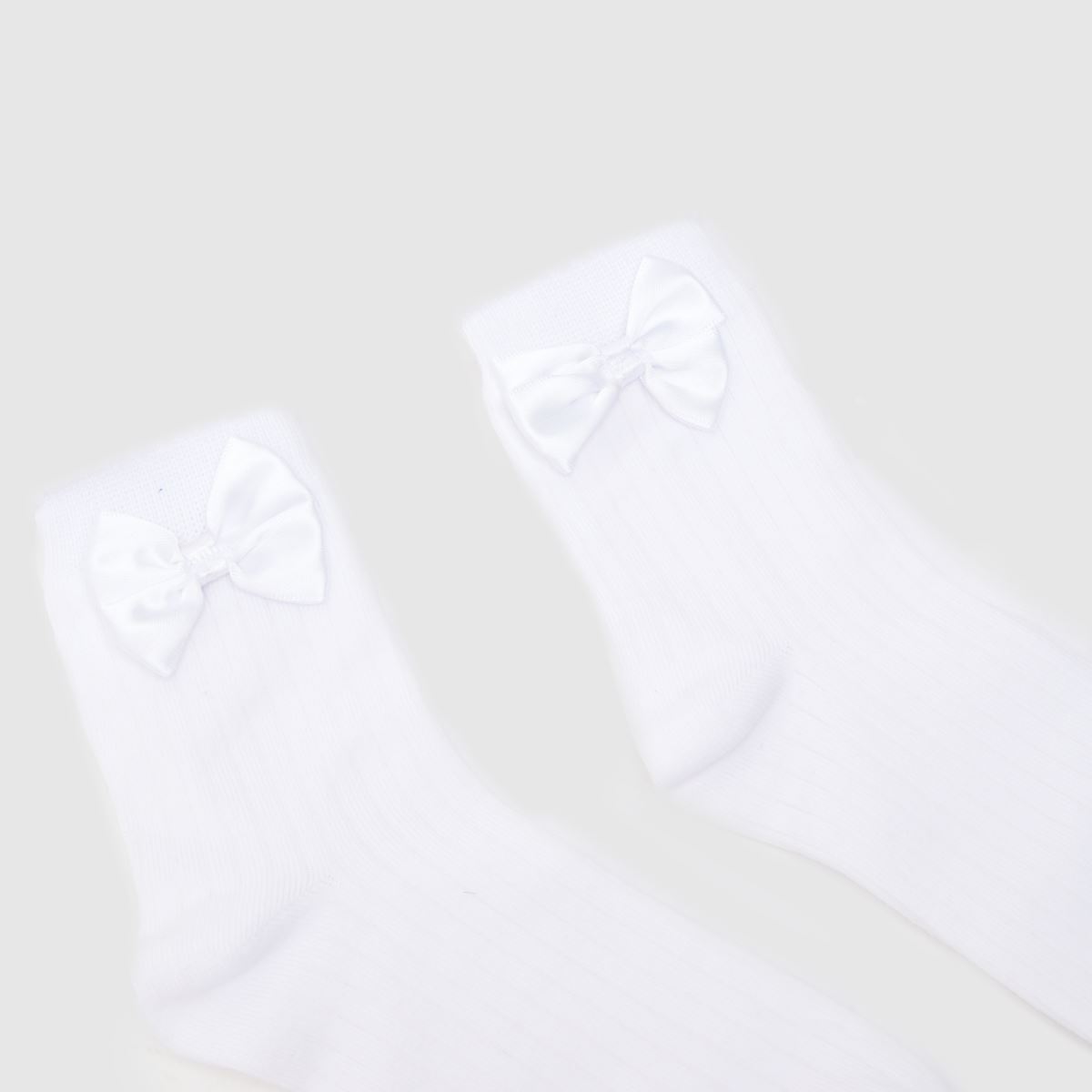 schuh Kids Bow Socks 3 Pack in White schuh Kids Bow Socks 3 Pack 1