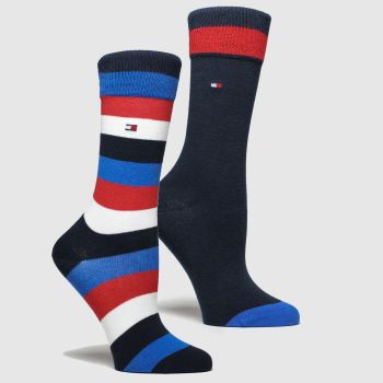 accessories tommy hilfiger navy & red kids basic stripe 2pk accessories tommy hilfiger navy & red kids basic stripe 2pk