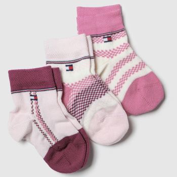 accessories tommy hilfiger pink newborn sock giftbox 3pk accessories tommy hilfiger pink newborn sock giftbox 3pk