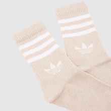 adidas Kids Glitter Crew Sock 2PK in Pink Multi adidas Kids Glitter Crew Sock 2PK,3 of 4