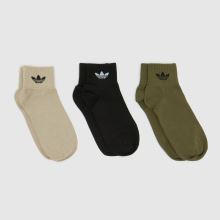 adidas Kids Originals Ankle Sock 3 PK,1 of 4