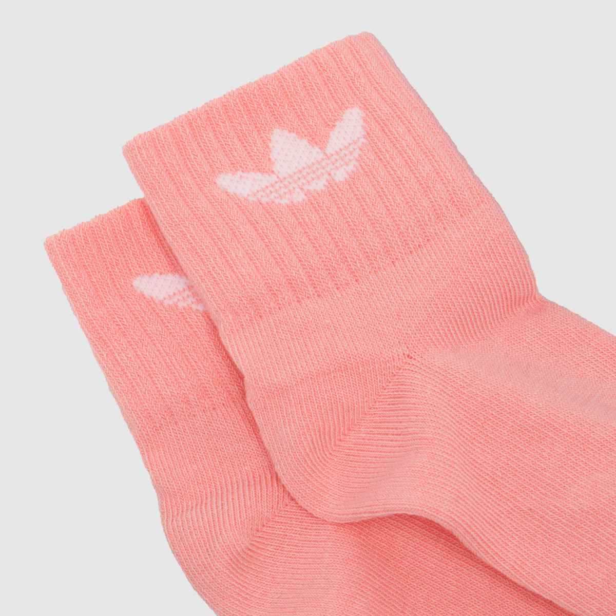 adidas Kids Orginals Ankle Socks 3 PK in Multi adidas Kids Orginals Ankle Socks 3 PK 4