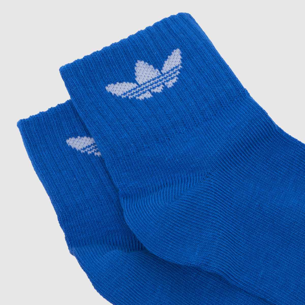 adidas Kids Orginals Ankle Socks 3 PK in Multi adidas Kids Orginals Ankle Socks 3 PK 7