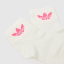 adidas Kids Mid Ankle Sock 6 Pack,3 of 4