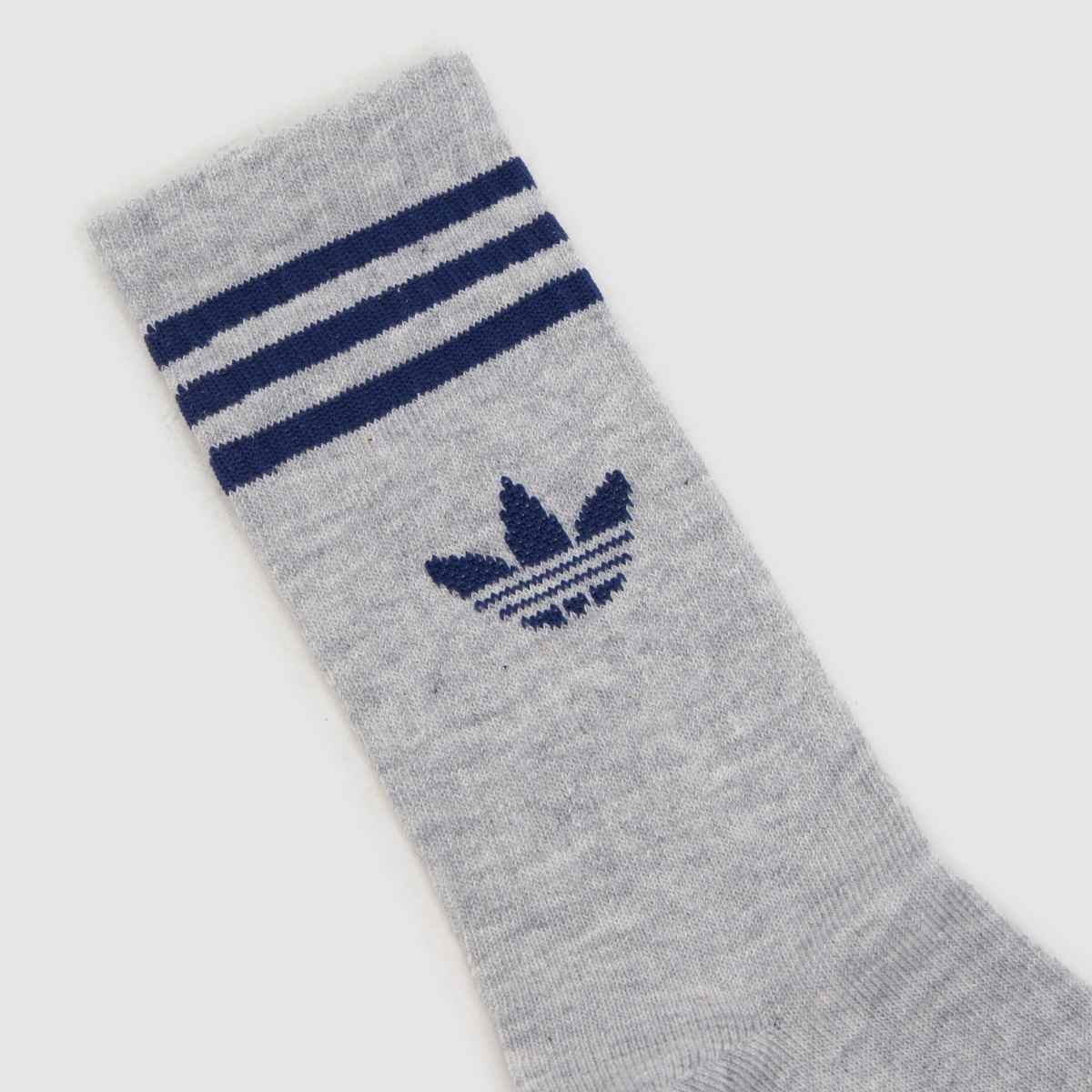 adidas Kids Originals Stripe Sock 6PK in Navy Multi adidas Kids Originals Stripe Sock 6PK 4