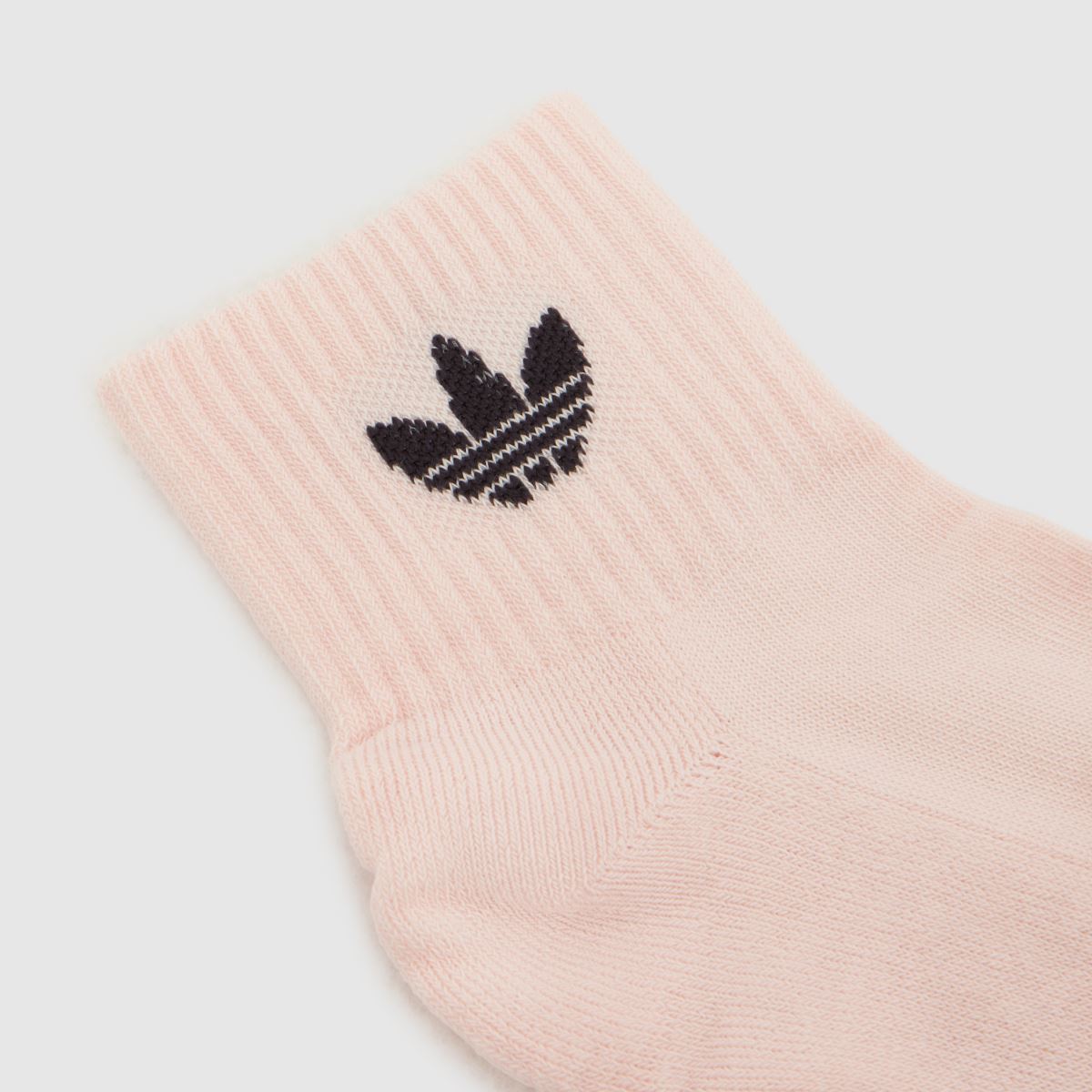 adidas Kids Org Ankle Socks 3PK in Pink Multi adidas Kids Org Ankle Socks 3PK 7