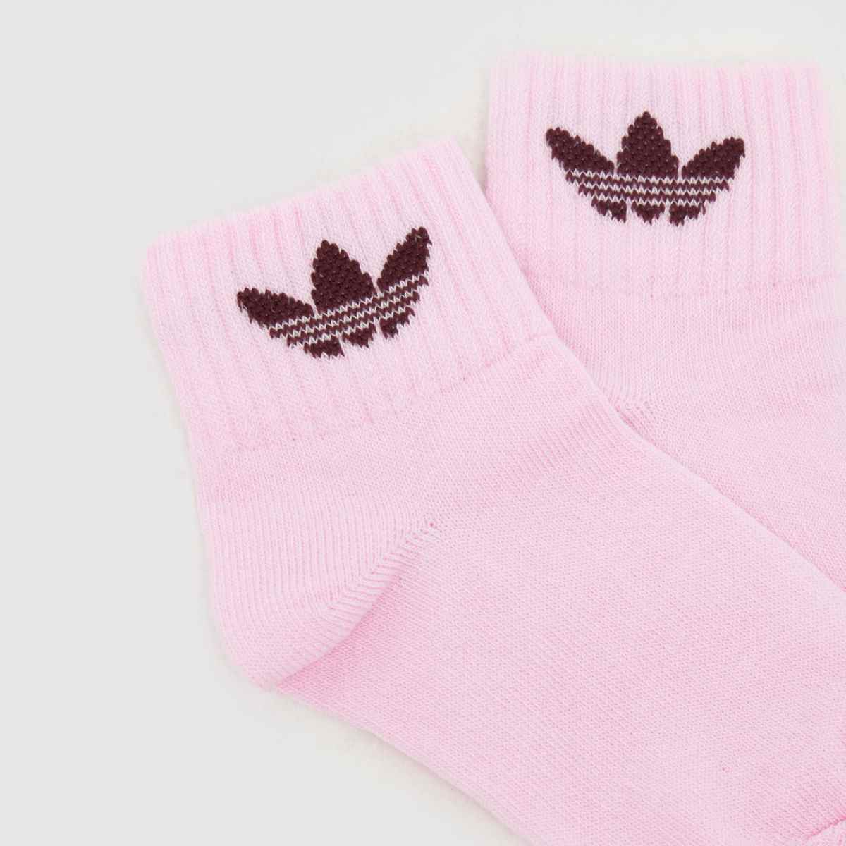 adidas Kids Ankle Sock 6PK in Pink Multi adidas Kids Ankle Sock 6PK 4