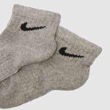 Nike Kids Basic Quarter Sock 6 Pk,3 of 4