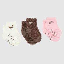 Nike Infant Wild Warmth Socks 3PK,1 of 4