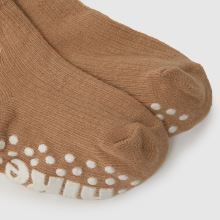 Nike Infant Cozy Ribbed Socks 3 Pk in Brown Multi Nike Infant Cozy Ribbed Socks 3 Pk,4 of 4