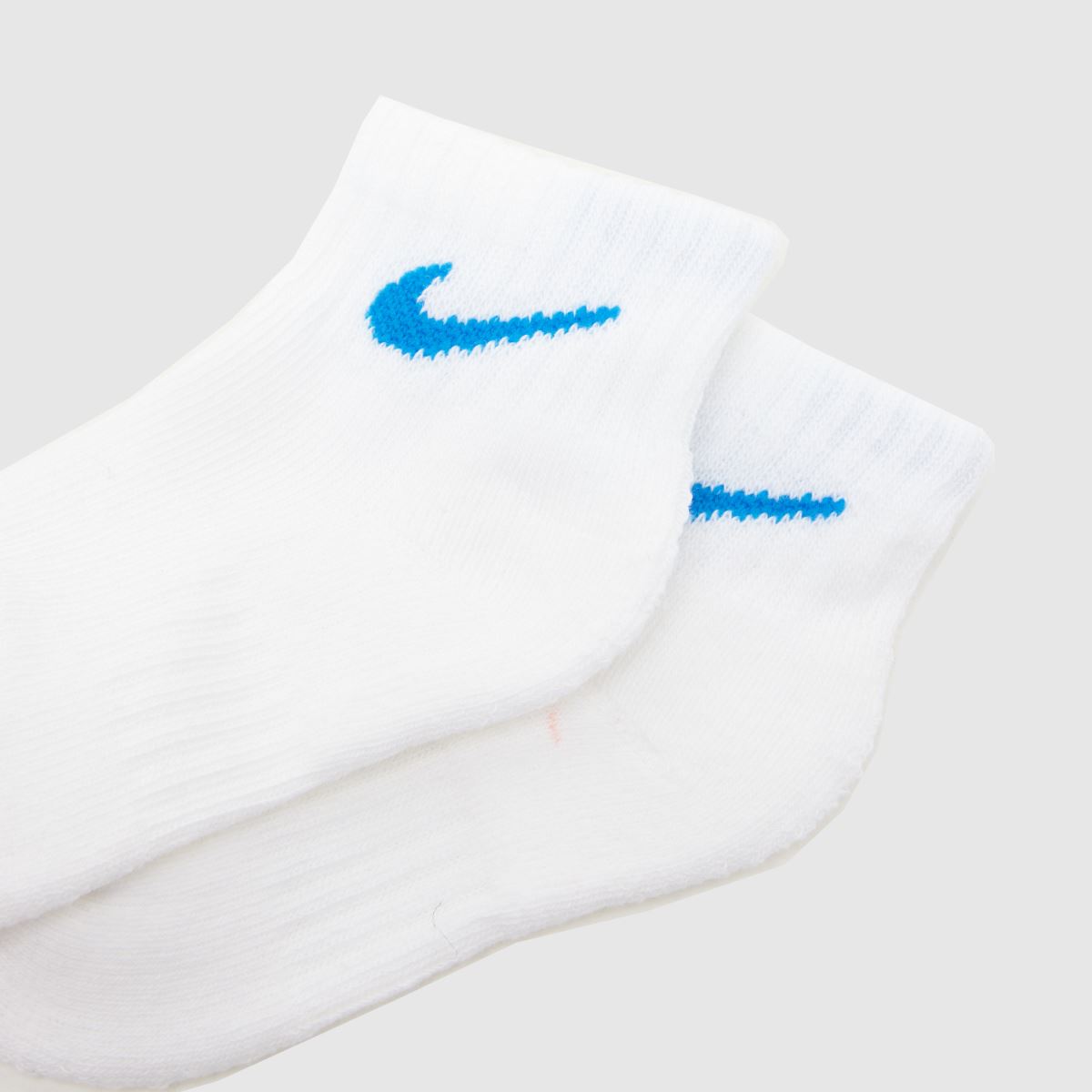 Nike Kids Ankle Socks 6 Pack in White Multi Nike Kids Ankle Socks 6 Pack 4