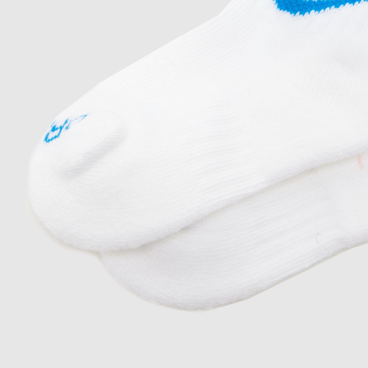 Nike Kids Ankle Socks 6 Pack in White Multi Nike Kids Ankle Socks 6 Pack 7