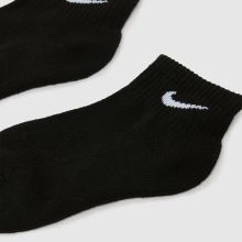 Nike Kids Ankle Socks 3 Pack,3 of 4
