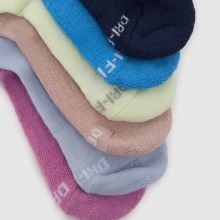 Nike Kids Performance Crew Sock 6PK in Multi Nike Kids Performance Crew Sock 6PK,3 of 4