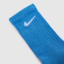 Nike Kids Performance Crew Sock 6PK in Multi Nike Kids Performance Crew Sock 6PK,4 of 4