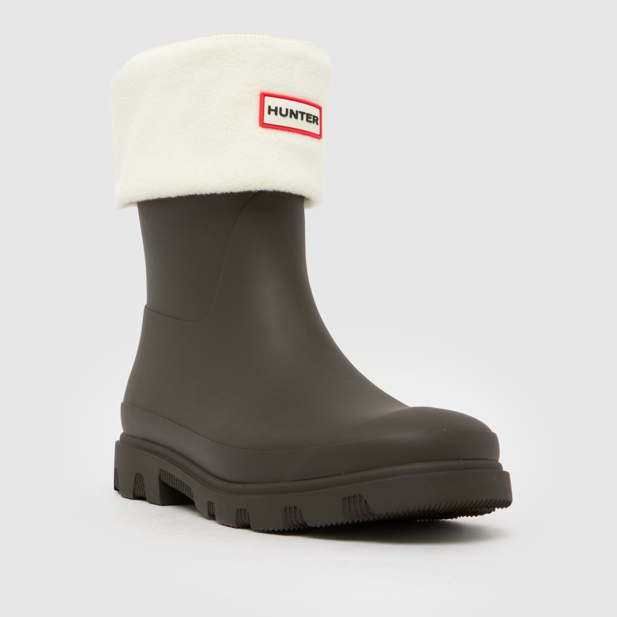 HUNTER BOOTS Fleece Short Sock in Off-White hunter boots HUNTER BOOTS Fleece Short Sock in Off-White 7